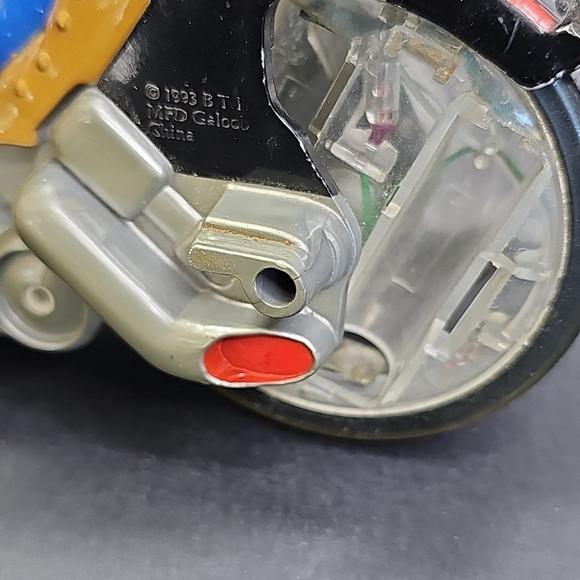 1993 Vintage Biker Mice From Mars Throttle Action Figure & Motorcycle ~ As Is - Picture 9 of 14